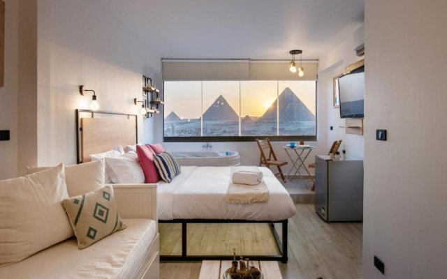 Jacuzzi By The Historic Giza Pyramids - Apartment 4
