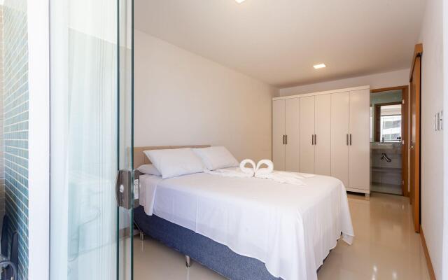 Lindo apto com vista para o mar CSM0021