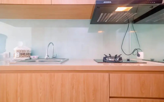 Modern Style Studio Tamansari Mahogany Apartment with City View