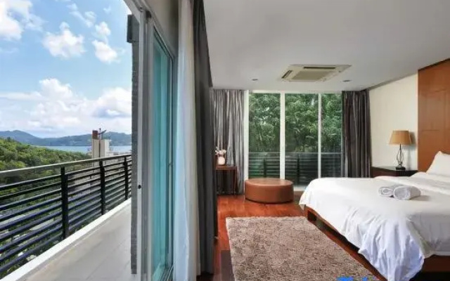 Private Pool and Terrace with Sea View - Pa Tong