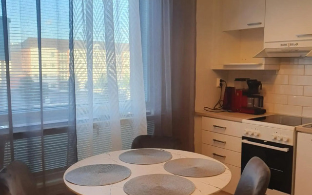 Moderni, viihtyisä pikkukaksio saunalla