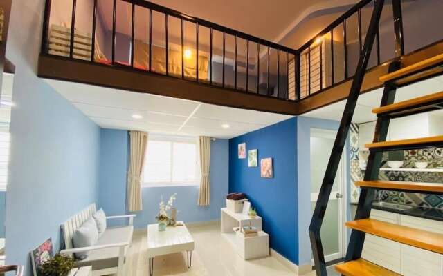 The Homee Cozy Modern Studio Apartment