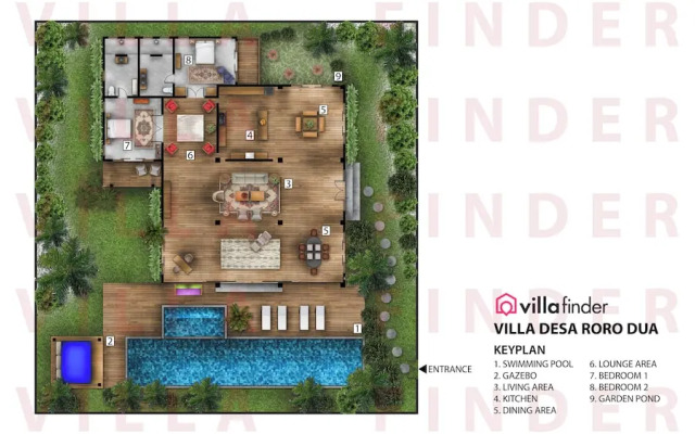 Villa Desa Roro Dua by Villa Finder