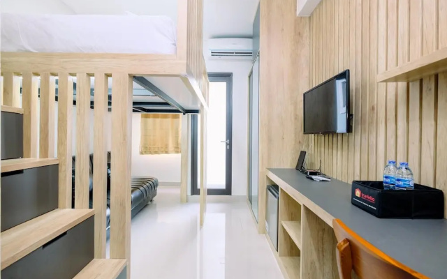 Minimalist And Good Deal Studio Transpark Cibubur Apartment