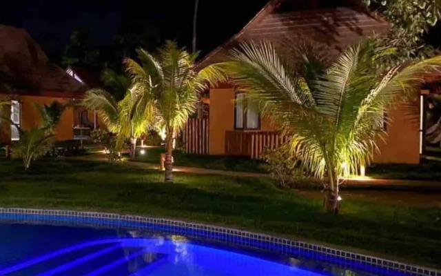 Ao Lado da Igrejinha-Bangalô C Piscina Priva-SH022