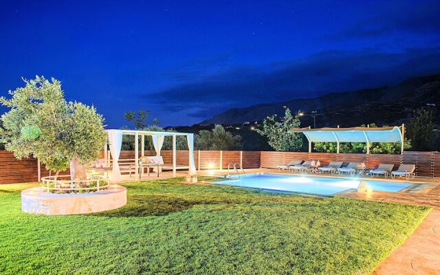 Cretan Sunrise Villa with Heated Pool