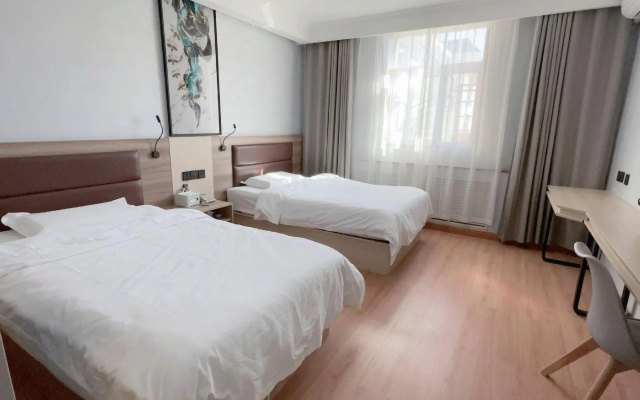 GreenTree Inn Weihai High Speed Railway Station Bus Station Business Hotel – Guest Rooms – Weihai