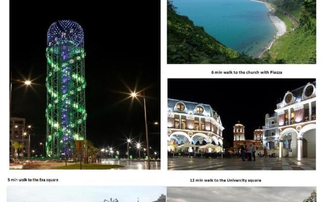View of the tower of alphabet