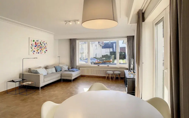 Apartment by the Seawall in Belgium