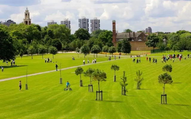 Modern Studio in Camberwell by Burgess Park