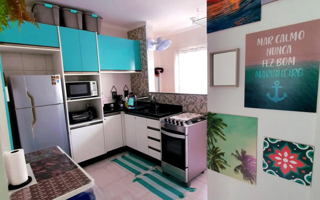 Bertioga Praia do SESC - Apartamento de 2 quartos