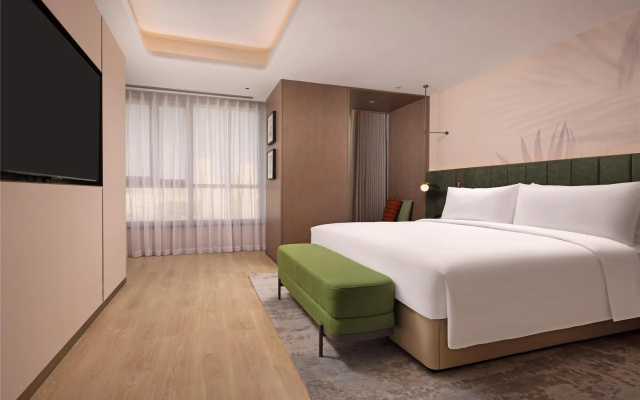 Hilton Garden Inn Urumqi Beijing South Road – Guest Rooms – Urumqi