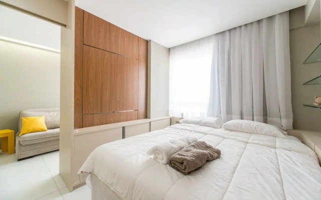 Excelente flat em Setúbal, Boa Viagem 1Q 3 pessoas. Conforto e ótima localização PM805