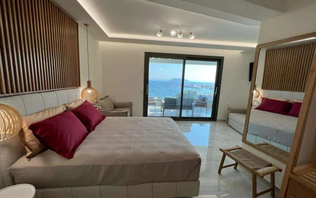 Wide Blue Luxury Suites