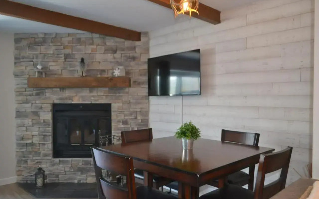 Suite front view on lake tremblant &mountain