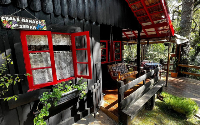 Chalé rústico e privativo em Campos do Jordão