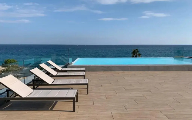 Apartment sea side rooftop swimming pool Between Antibes and Nice