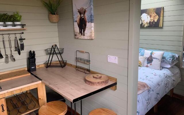 Stunning 1-bed Shepherd hut