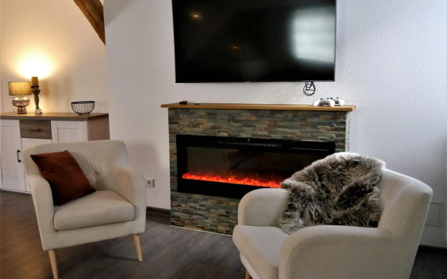 FewoOase Fuchsbau mit Dampfdusche und Kamin