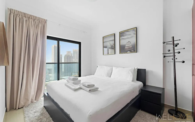 WelHome - Stunning High-Rise with Canal View Near MarinaMall