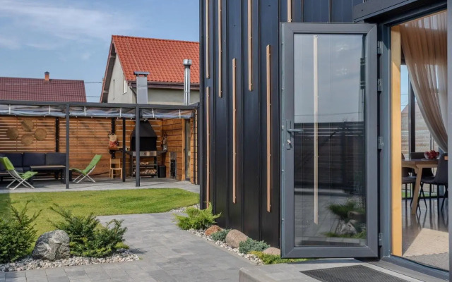House on the shore of the Baltic Sea