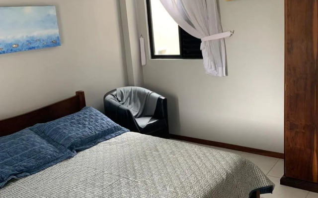 Lindo apartamento na praia de Mariscal Pé na areia