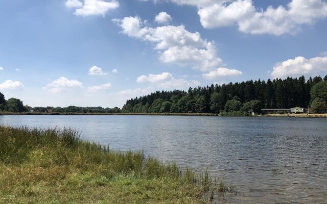 Wooden chalet with oven, in Oberharz near a lake