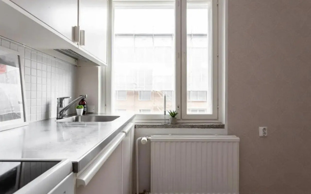 Perheasunto keskustassa