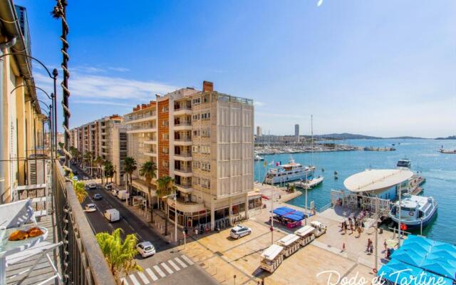 Enchanting 2 bedroom with sea view and AC - Dodo et Tartine