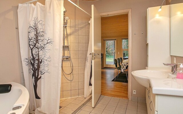 Modern Holiday Home With Whirlpool in Væggerløse