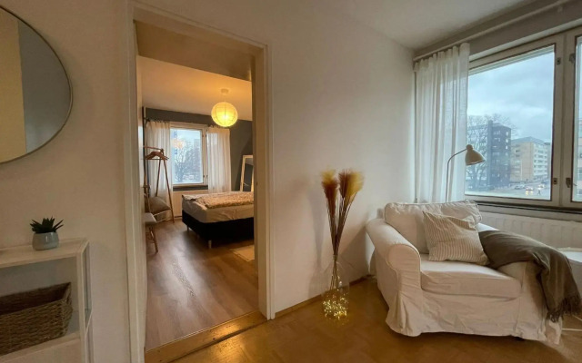 Keskusta kaksio Tuomiokirkon ja Yliopiston lähellä