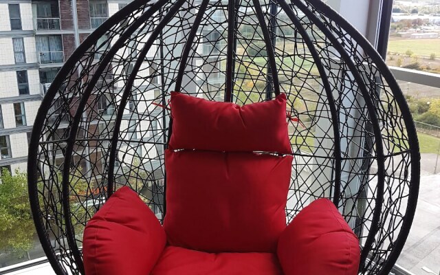 45 Brooklyn House - Lap of Luxury City Centre Apartments in Hub - Parking, City View