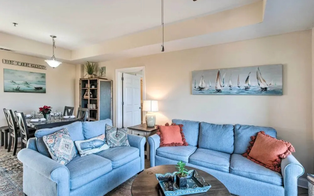 Breezy Darien Condo w/ Tranquil Marsh Views!