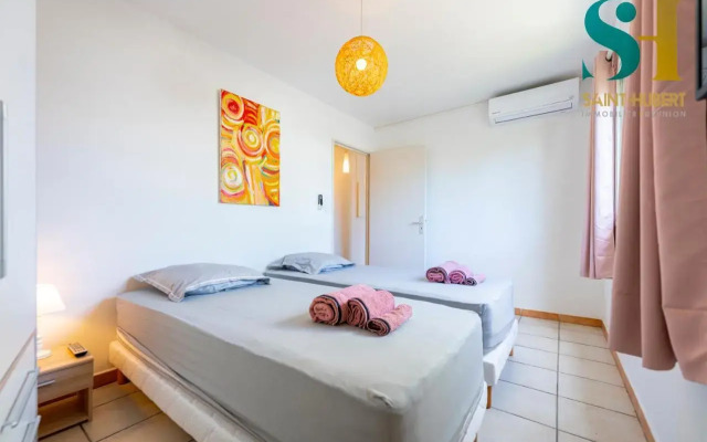 "Le Cosy", 2 chambres, Centre-ville de Saint-Denis