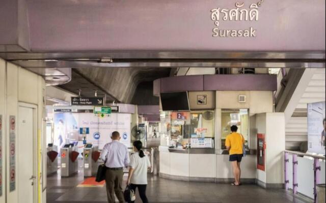 P3 Silom Large 2beds full kitchen WIFI 4-6pax