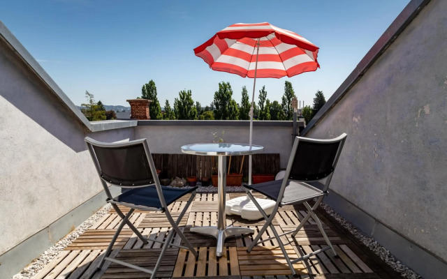 Andreas' Dachwohnung mit Terrasse