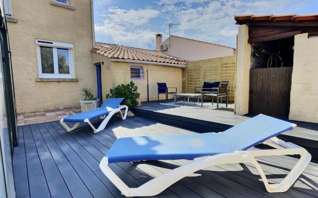 Cimm Valras Villa pour 8 personnes avec piscine privé