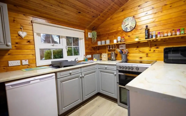 Cozy Log Cabin 346 - Rural Mid Wales