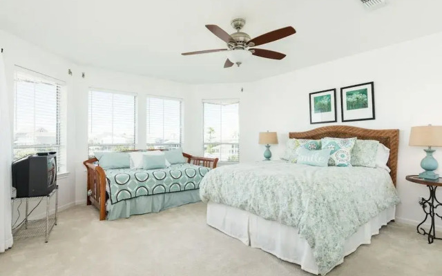 Airy Canalfront Galveston Home by RedAwning