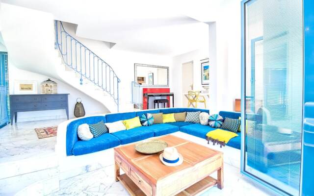 House With 3 Bedrooms In Villefranche Sur Mer, With Wonderful Sea View, Furnished Terrace And Wifi 900 M From The Beach