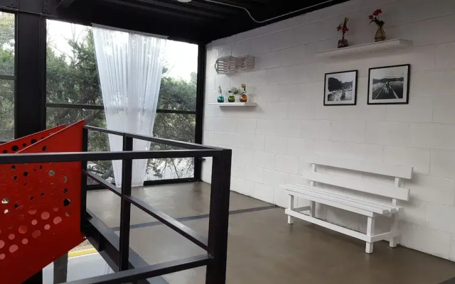 Cozy Loft with Balcony
