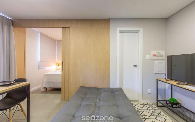Lindo apto 1 quarto em Joinville-SC MSE0302
