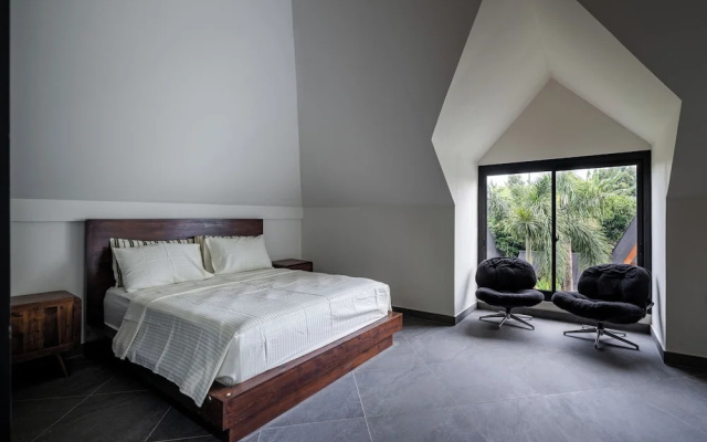 Orfeas Villas 1 - Luxury 2BR Canggu Private Pool, Rooftop Lounge – Guest Rooms – Dalung