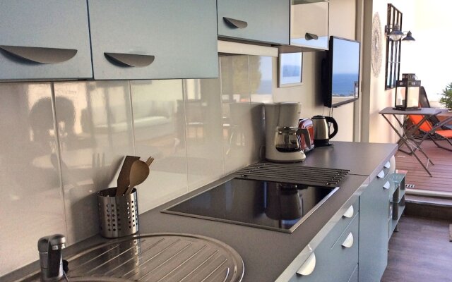 Appartement terrasse vue mer 180 degres