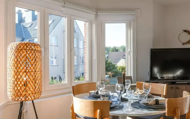 Sunny Bright Apartment in the Center of De Haan