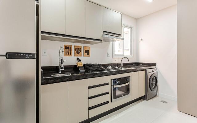 200 metros do mar com Churrasqueira #IA14