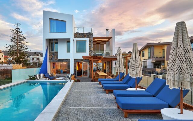 Rodo Seafront Villa with private pool