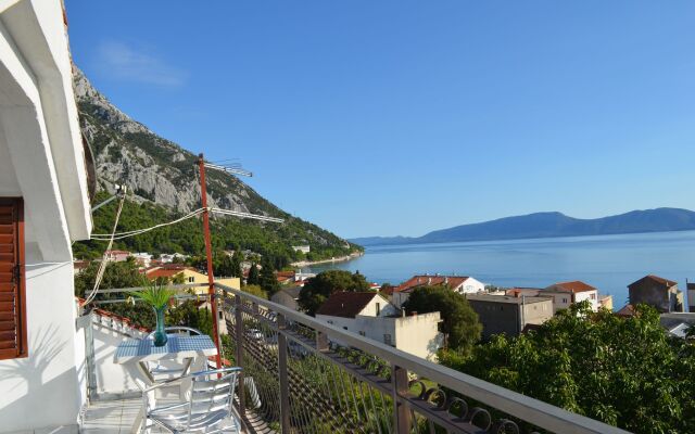 Apartment Jozo - 150 m from pebble beach: A4 Gradac, Riviera Makarska
