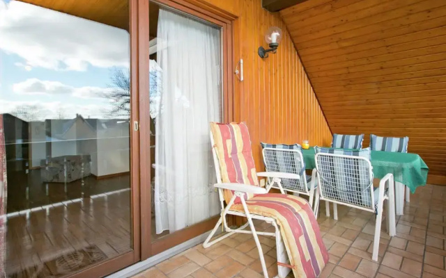 Spacious Apartment near Lake Constance with Covered Balcony