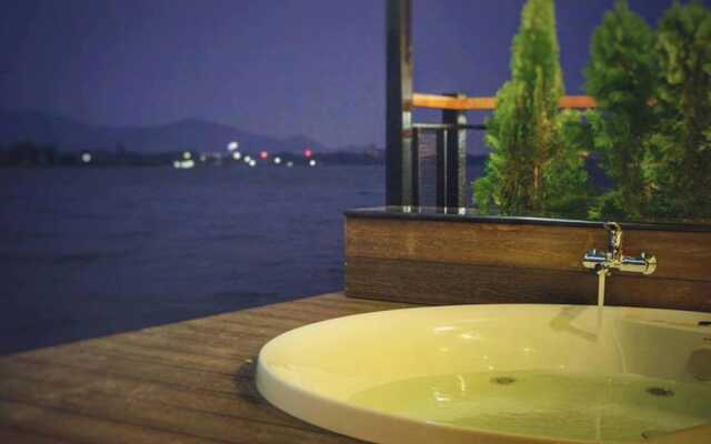 Blue Sky Raft at Kanchanaburi